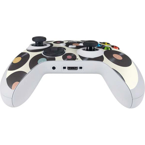 Colorful Records Xbox Series S Controller Skin